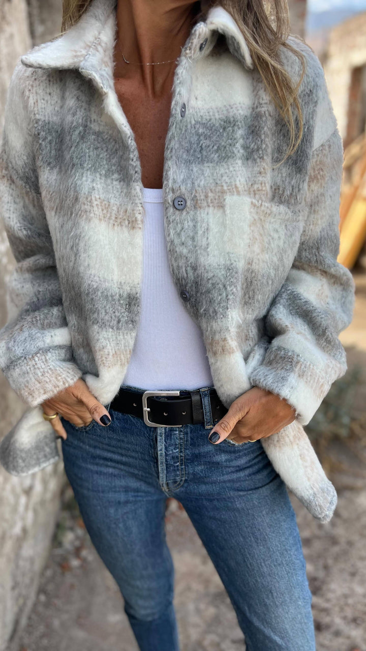 Drune | Overshirt Grau