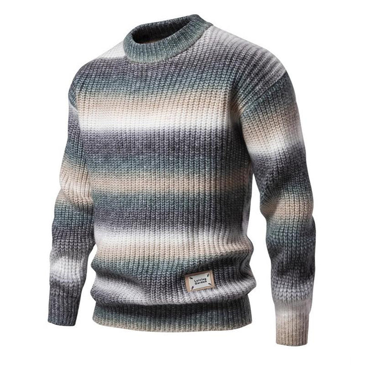 Drune | Strickpullover mit Ombre-effekt Weich und Warm Zeitloses Design