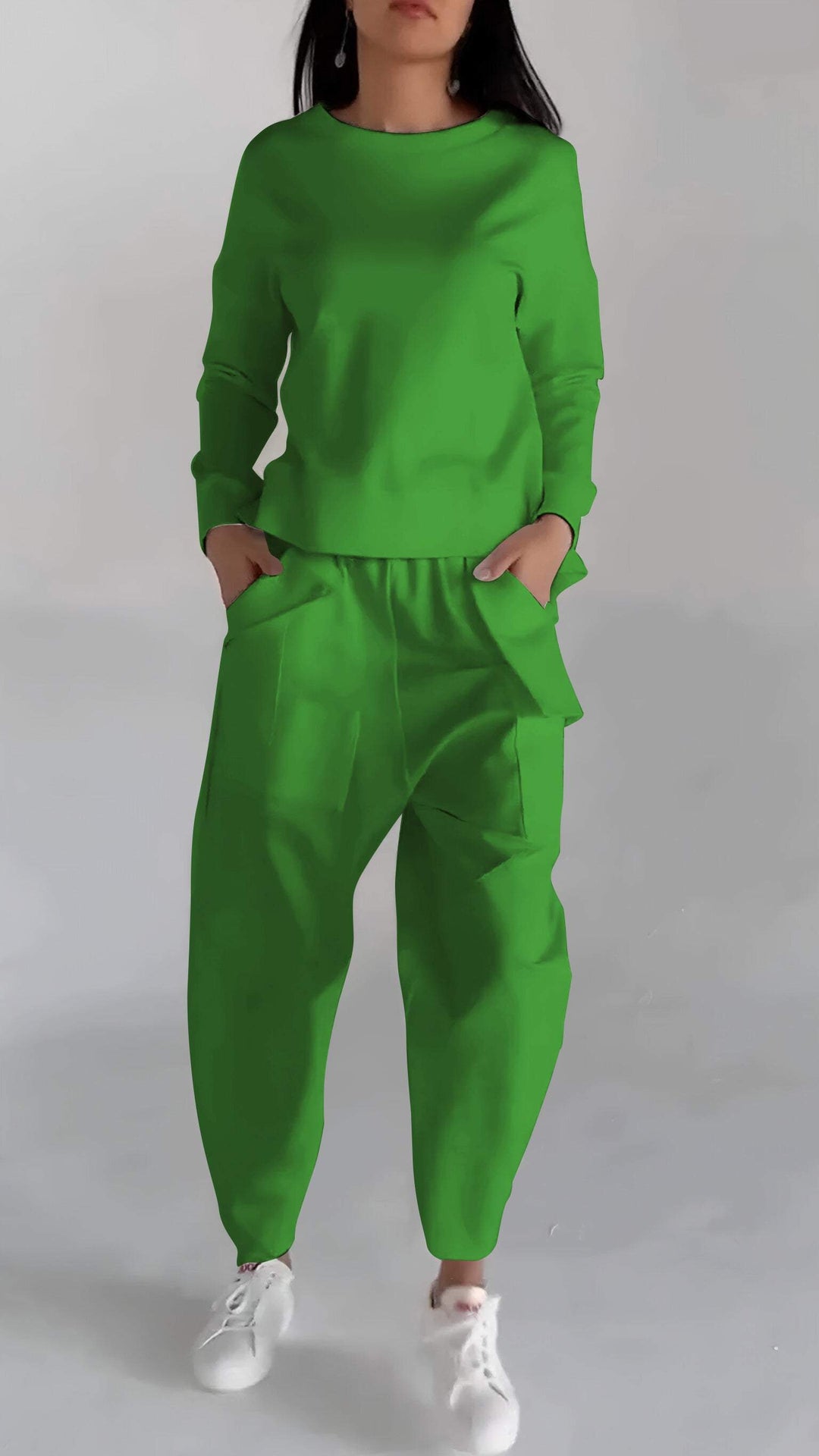 Drune | Funktionales Damensatz mit Leichtem Pullover Look
