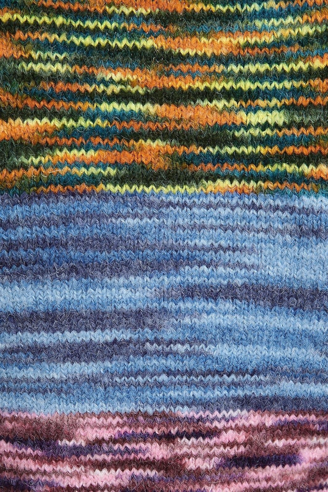 Drune | Strickcardigan Mehrfarbig Wollmischung Kreativ und Zeitlos