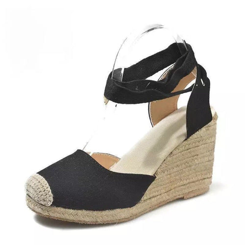 Drune | Einzelknopf Riemen, Seilstoff Sohle Espadrilles