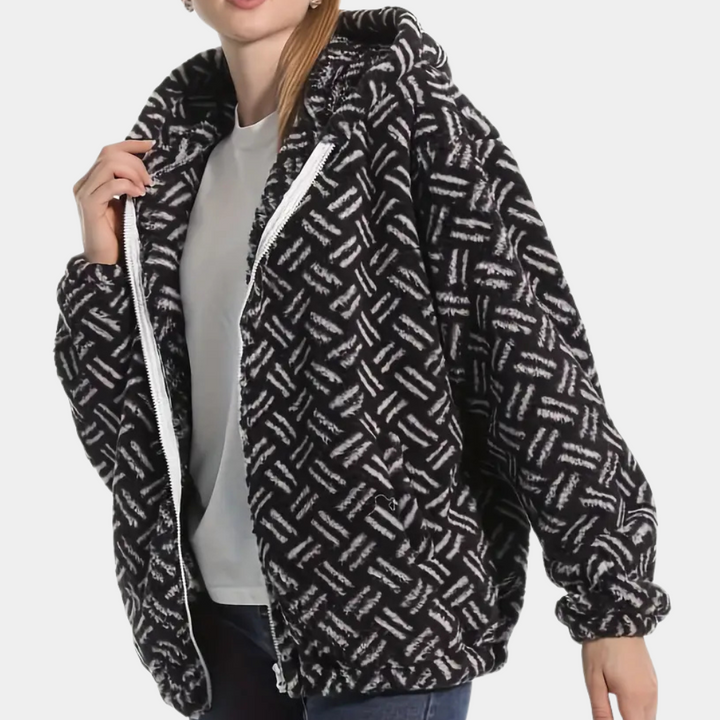 Drune | Winterjacke mit Kapuze für Damen
