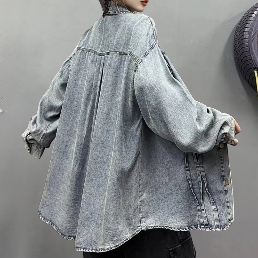 Drune | Moderne Jeansjacke für Frauen, Perfekt für den Herbst