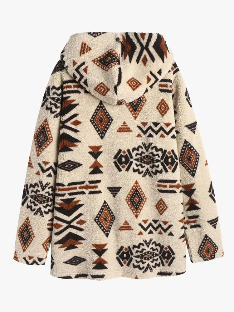 Drune | Damen Stehkragenjacke - Mit Knöpfen