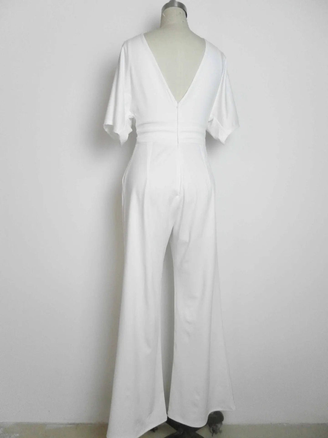Eleganter V-Ausschnitt Jumpsuit