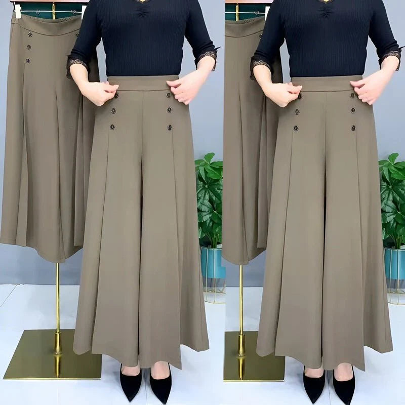 Drune | Elegante Weitbeinhose