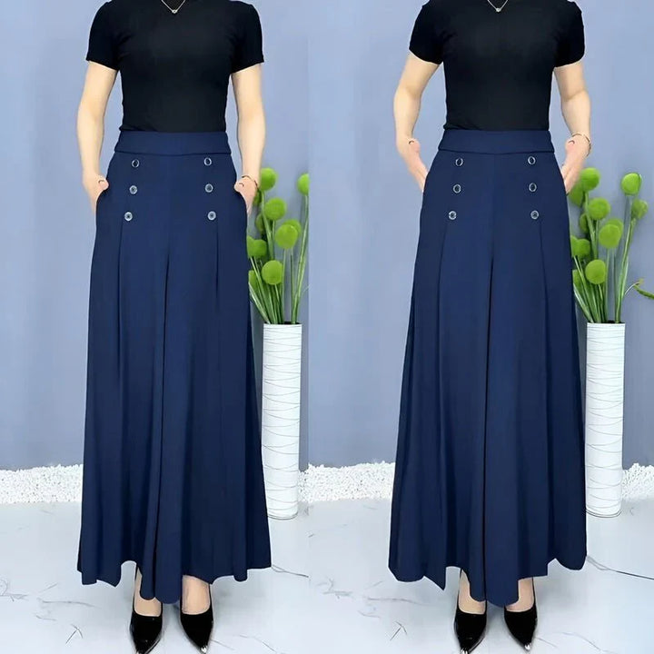 Drune | Elegante Weitbeinhose