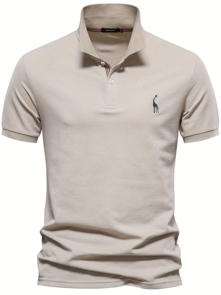 Drune | Poloshirt Aus Reiner Baumwolle für Einen Sportlich-Lässigen Look