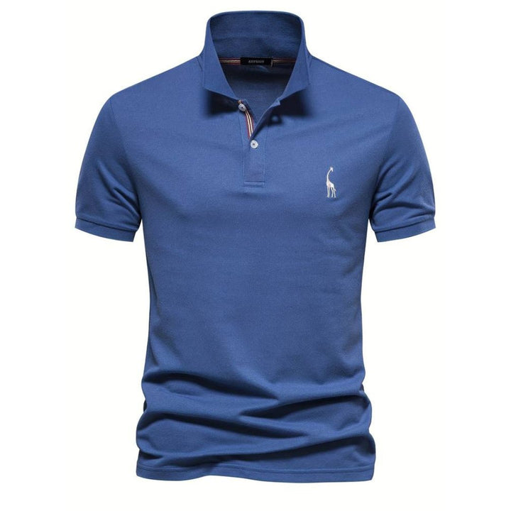 Drune | Poloshirt Aus Reiner Baumwolle für Einen Sportlich-Lässigen Look