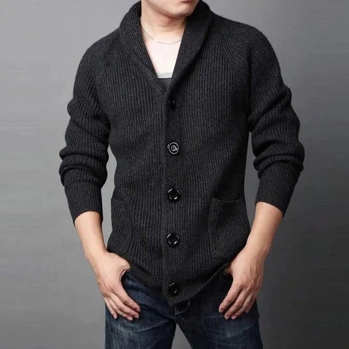 Drune | Sie Mich Warm Herren Strickjacke