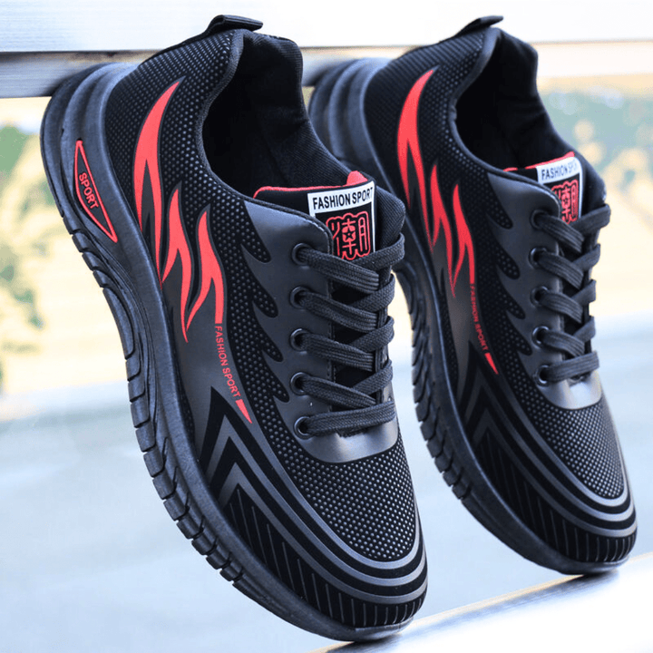Drune | Herren Sneakers Wasserdichte Anti Rutsch Wanderschuhe Komfortabel