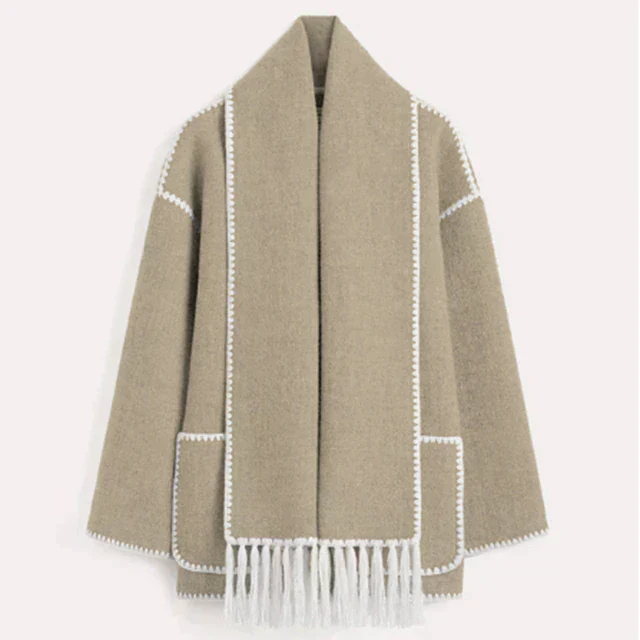 Drune | Blendenjacke - elegante oversized Damenwinteroberbekleidung