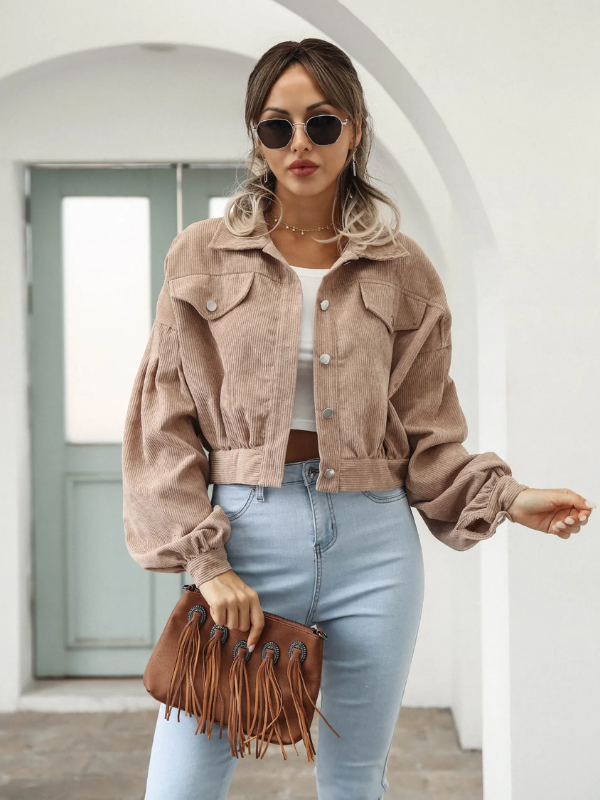 Drune | Cropped Bomberjacke - Lässig & Stilvoll