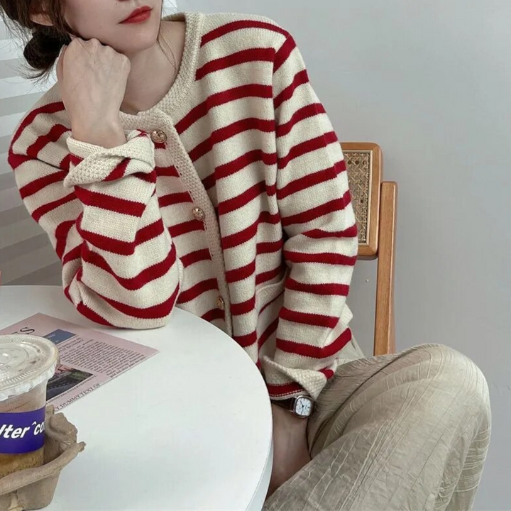 Drune | Gestreiftes Jackett Glamourös & Trendy