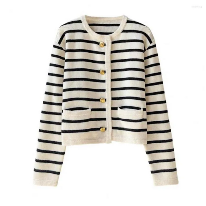 Drune | Gestreiftes Jackett Glamourös & Trendy
