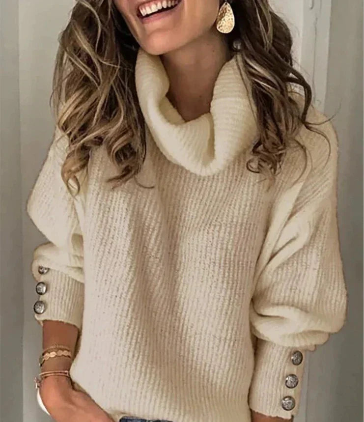 Drune | Oversized Warme Damen Rollkragenpullover