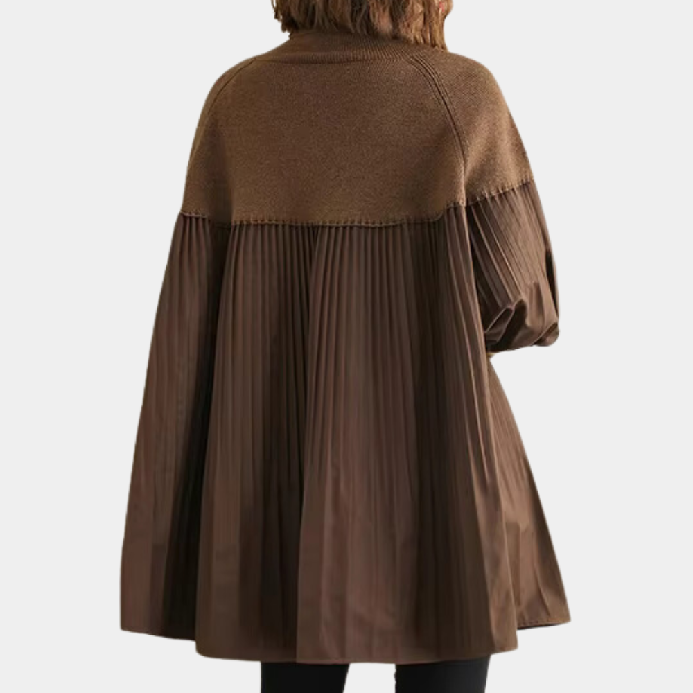 Drune | Bequemer Plissee Pullover für Frauen