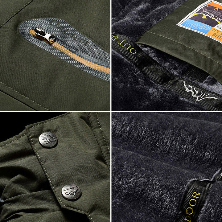 Drune | gefütterte Herrenjacke mit Kapuze - Cavalieri