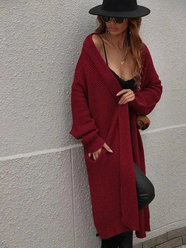 Drune | Lockerer Pullover Strickjacke