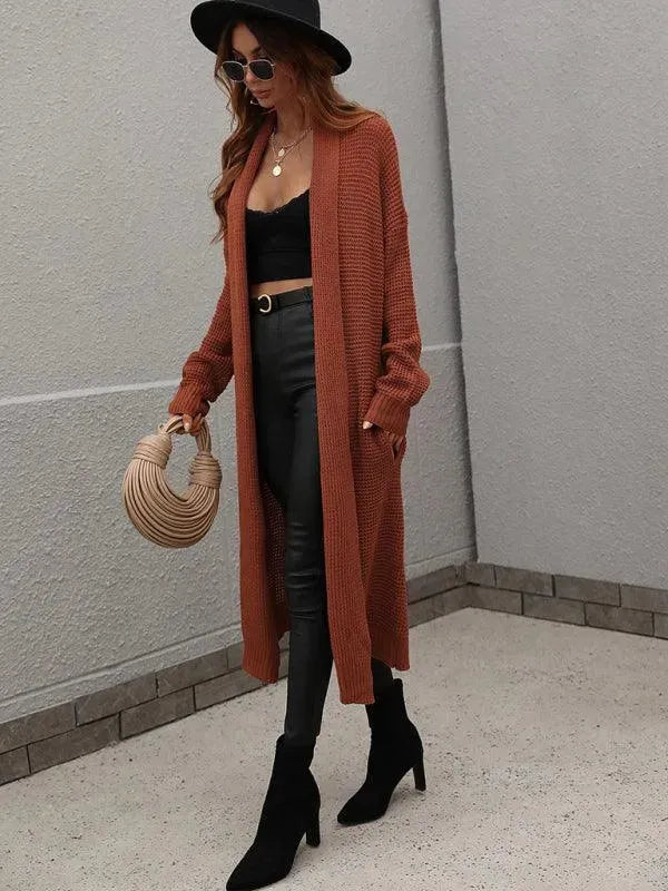 Drune | Lockerer Pullover Strickjacke