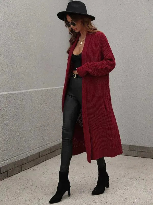 Drune | Lockerer Pullover Strickjacke