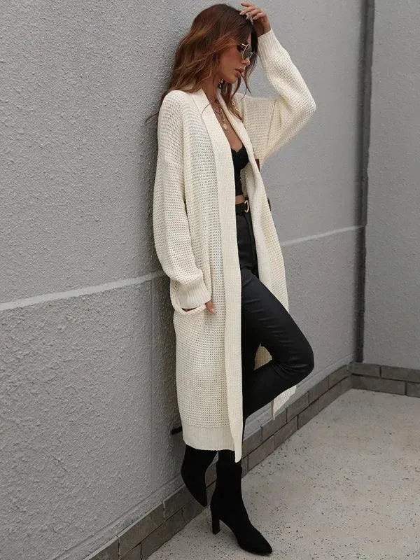 Drune | Lockerer Pullover Strickjacke