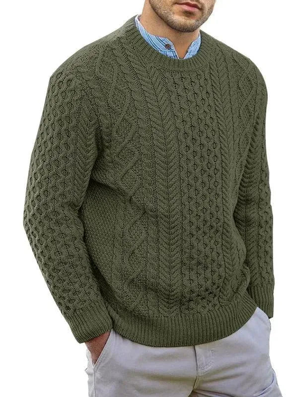 Drune | Hals Kabel Männer Pullover Pullover