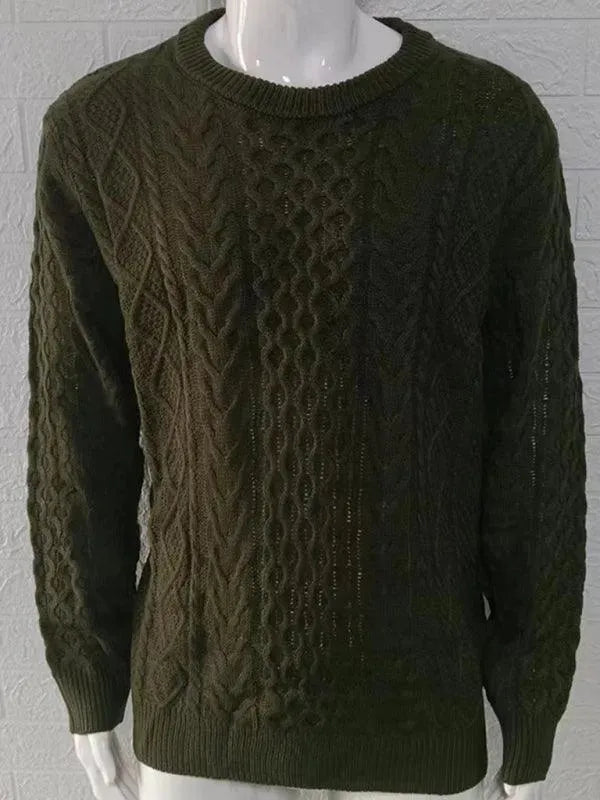 Drune | Hals Kabel Männer Pullover Pullover