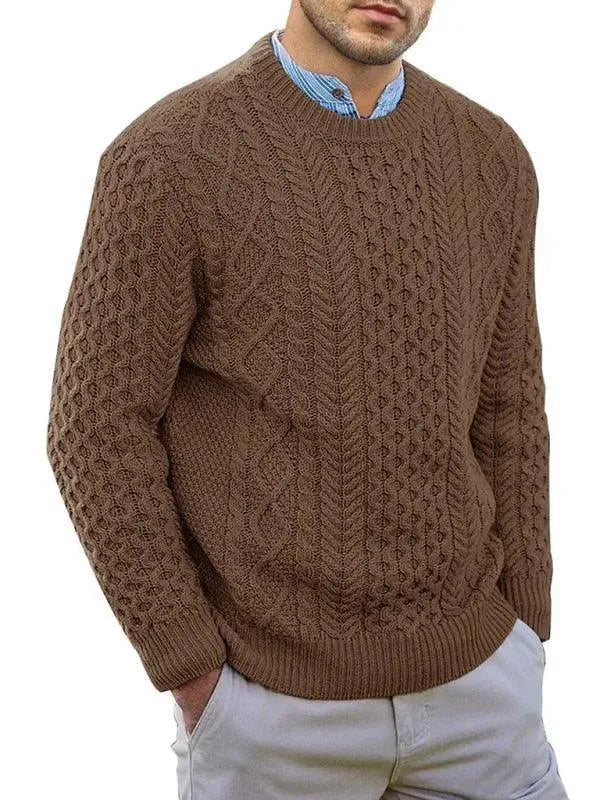 Drune | Hals Kabel Männer Pullover Pullover