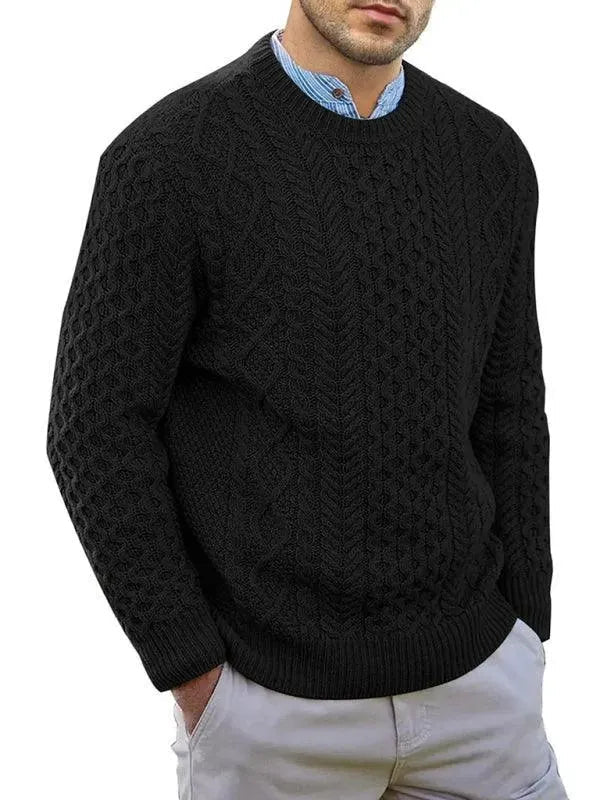 Drune | Hals Kabel Männer Pullover Pullover
