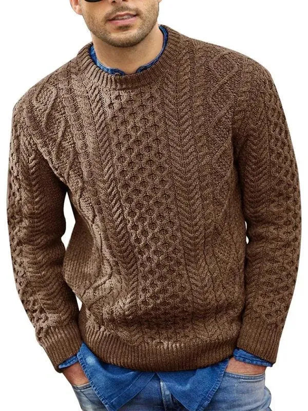 Drune | Hals Kabel Männer Pullover Pullover