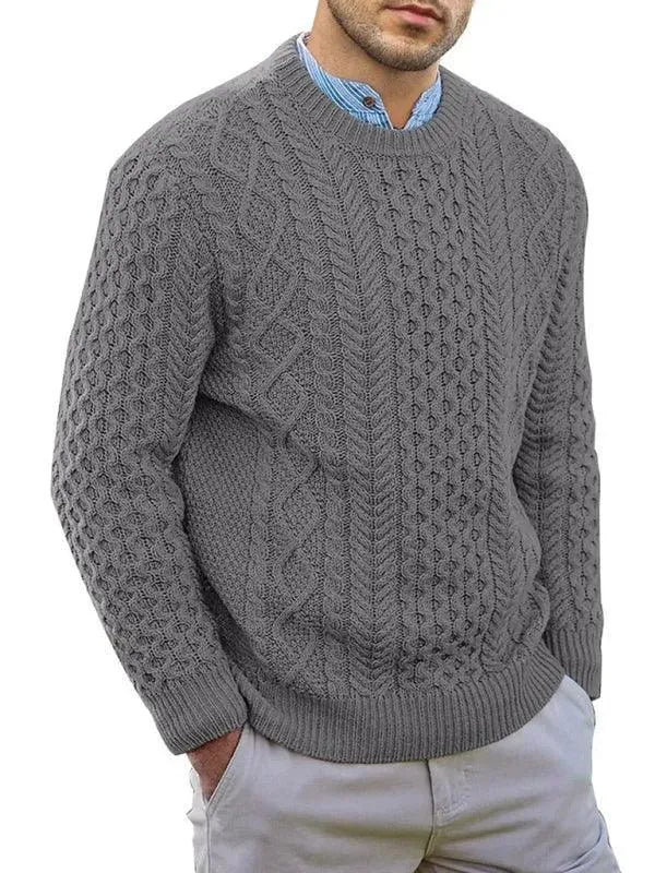 Drune | Hals Kabel Männer Pullover Pullover