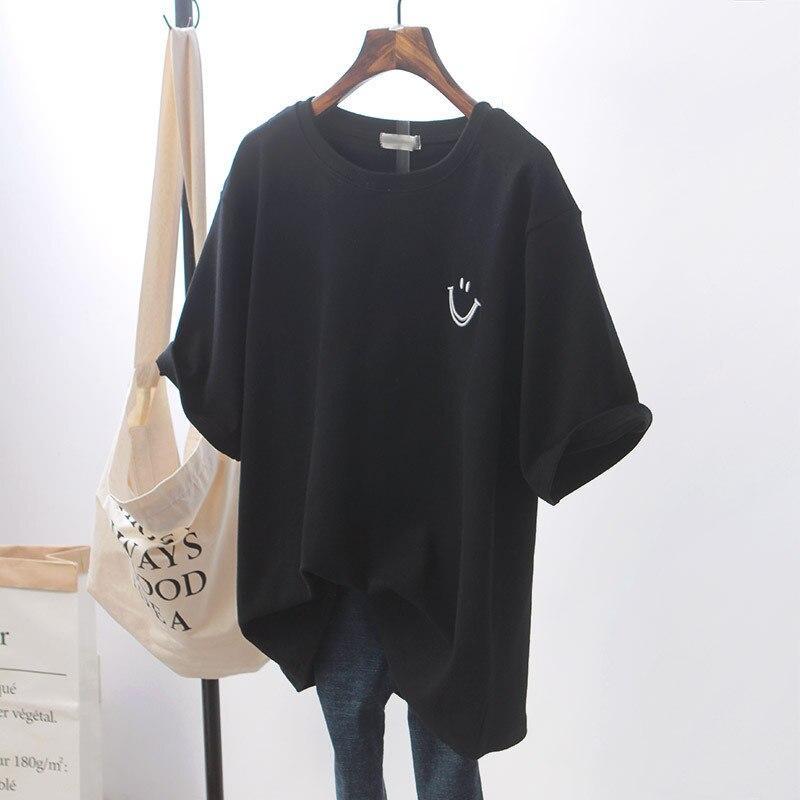 Drune | T-Shirt für Damen mit Smiley
