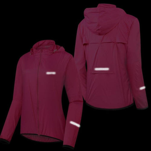 Drune | Regenjacke für Damen mit Reflektoren