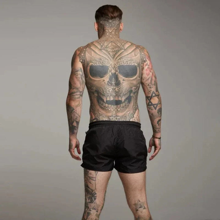 Drune | Kurze Badeshorts für Männer mit Tasche