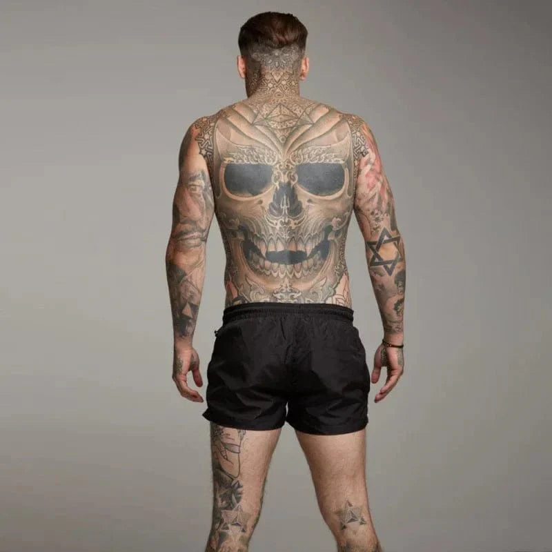 Drune | Kurze Badeshorts für Männer mit Tasche