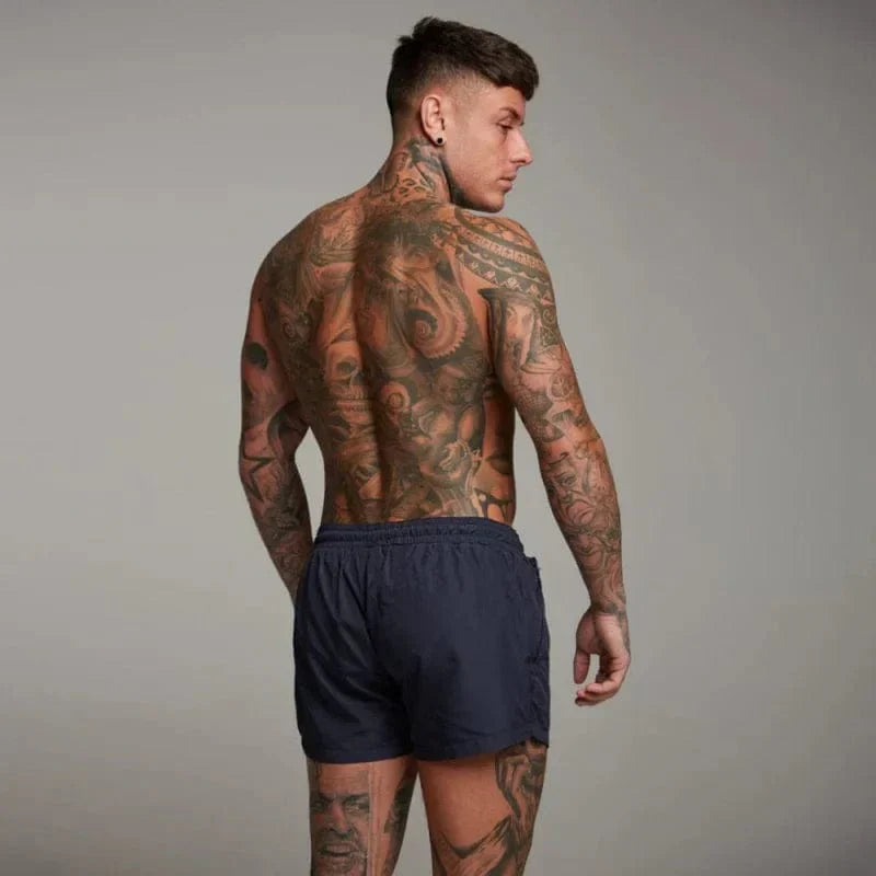 Drune | Kurze Badeshorts für Männer mit Tasche
