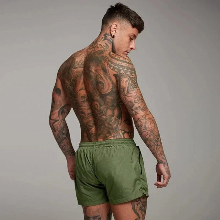 Drune | Kurze Badeshorts für Männer mit Tasche