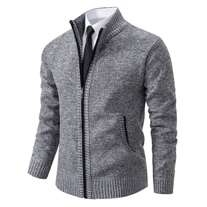 Drune - Stilvolle und Bequeme Winter Fleece Jacke mit Reißverschluss für Männer