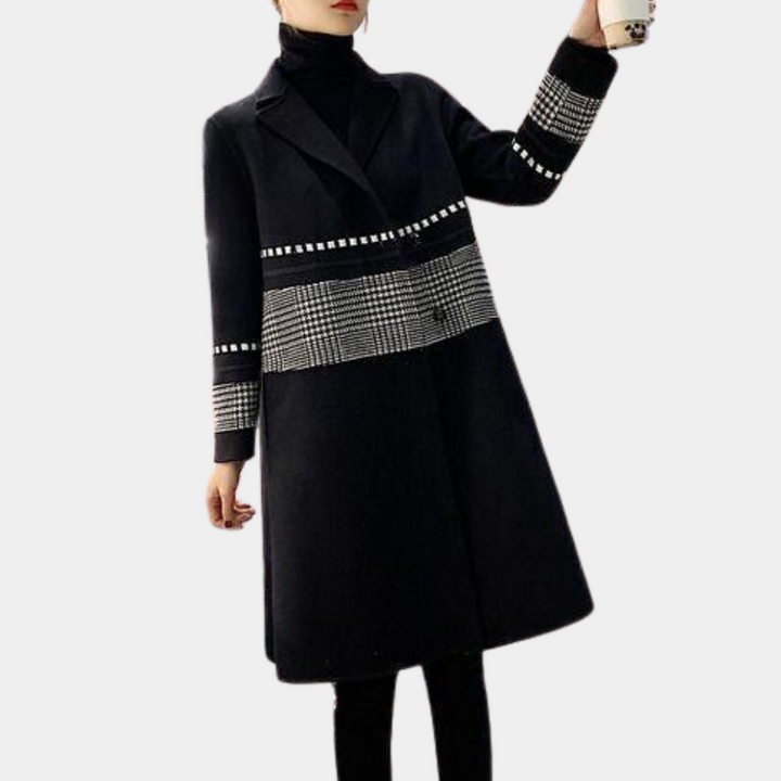 Drune | Stilvolle und warme Wintermantel mit mittellanger Länge für Damen