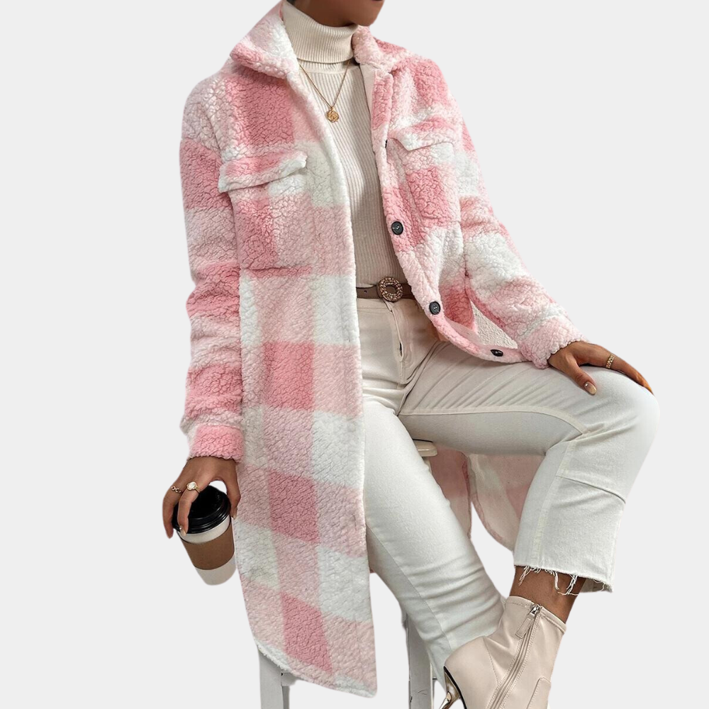 Drune | Leichte Teddyjacke für Damen im Winter