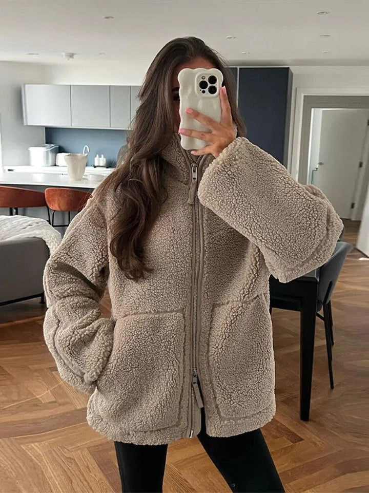 Drune - Frauen urbane utilitaristische Jacke mit hohem Kragen