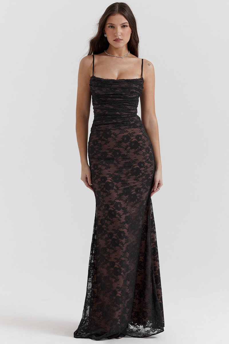 Drune | Mit Floraler Spitze Und Schulter-On-Design Für Frauen