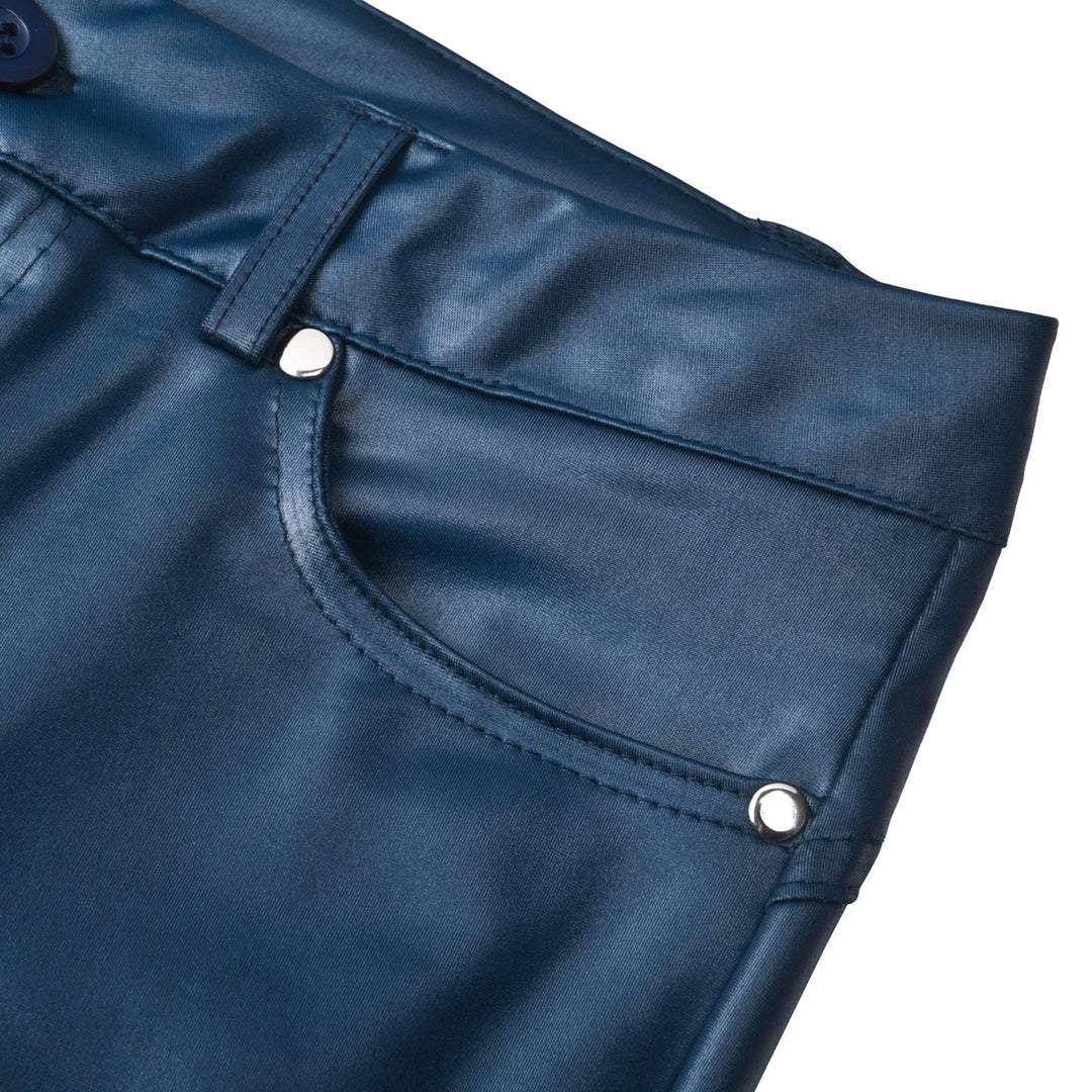 Drune | Hose - Stilvolle Leder Damenhose für Einen Zeitlosen Look
