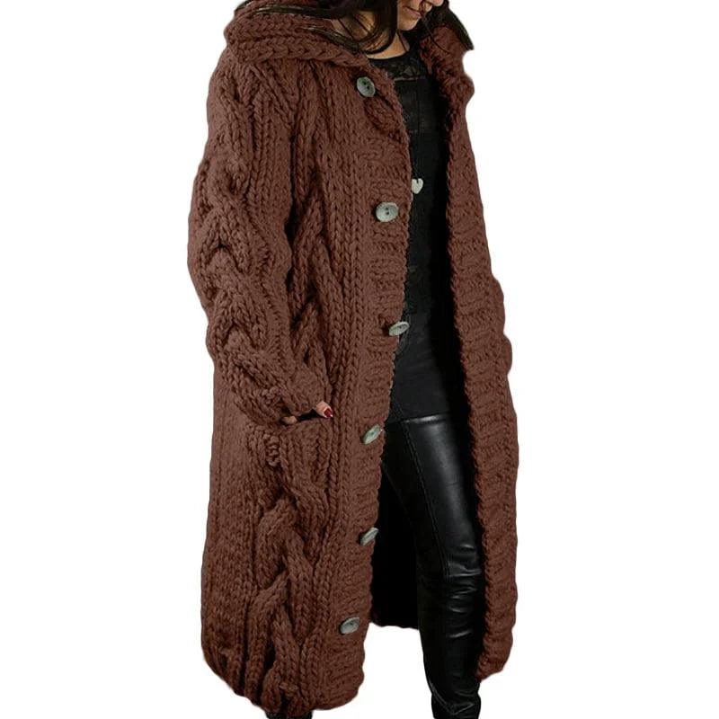 Drune | Lange Strickjacke
