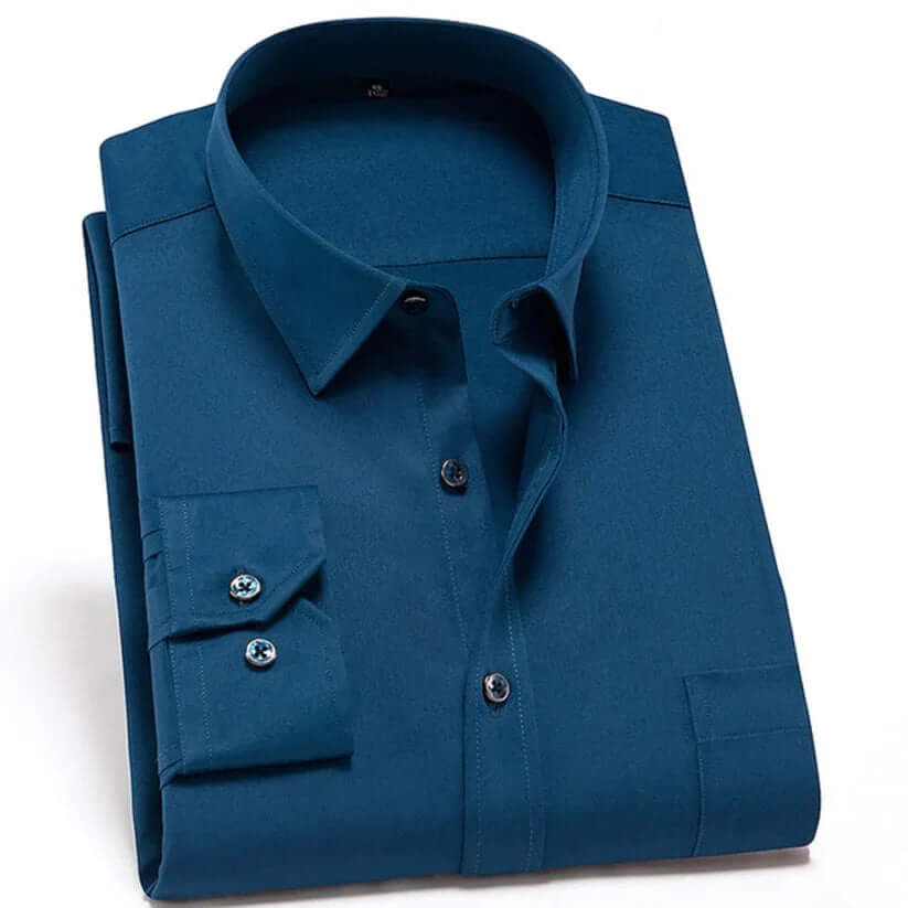 Drune | Herren Langarm Hemd Stretch