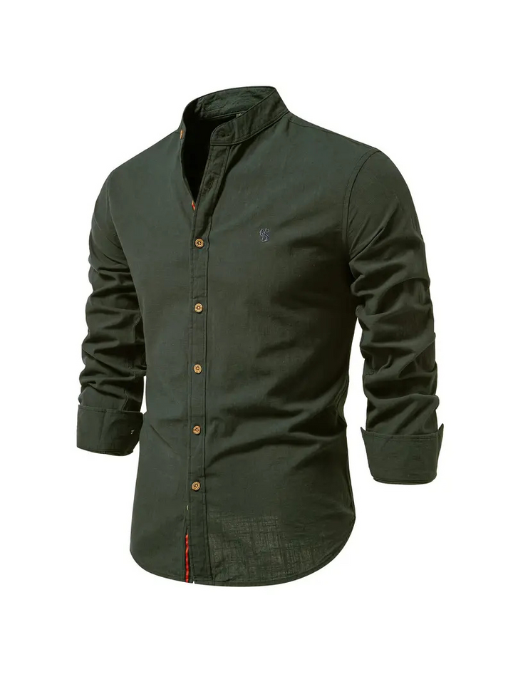 Drune | Herren Slim-fit Hemd Langarm