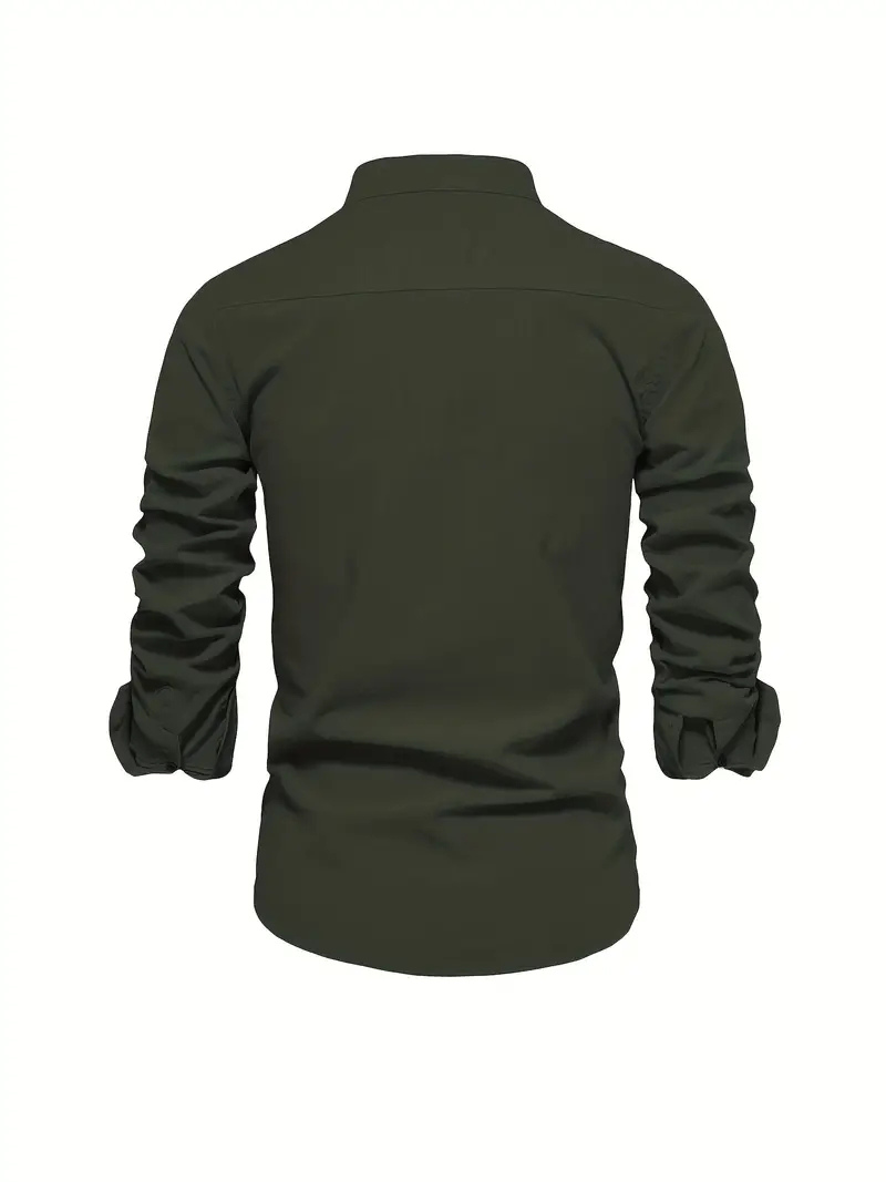Drune | Herren Slim-fit Hemd Langarm