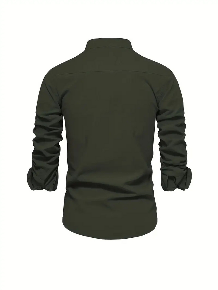 Drune | Herren Slim-fit Hemd Langarm