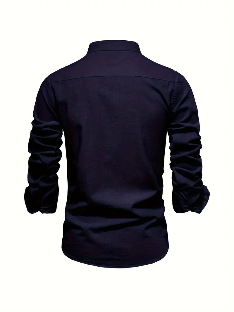 Drune | Herren Slim-fit Hemd Langarm